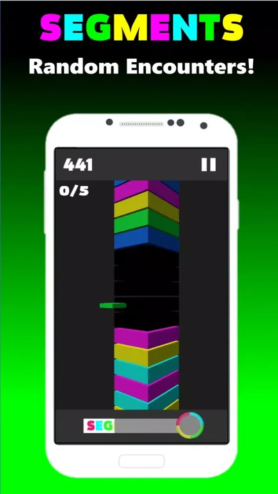 Capturas de pantalla de Segments - Endless Block Smasher