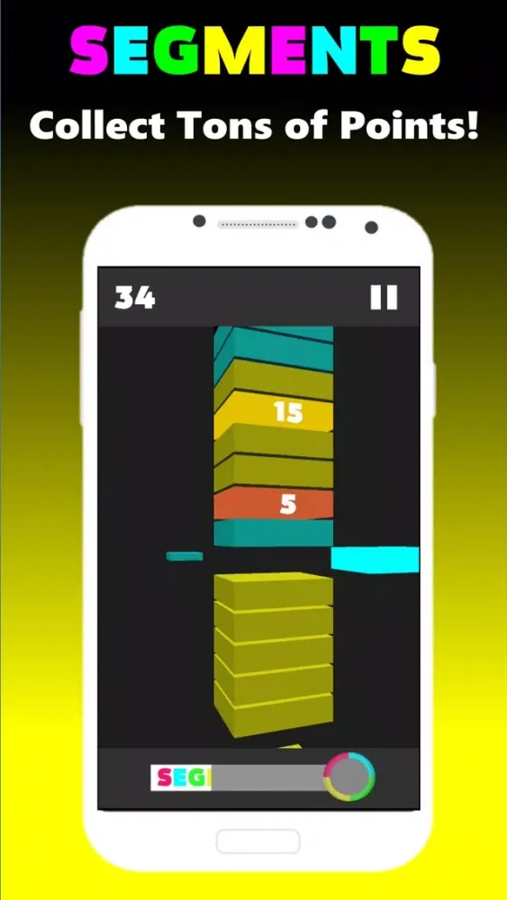 Capturas de pantalla de Segments - Endless Block Smasher