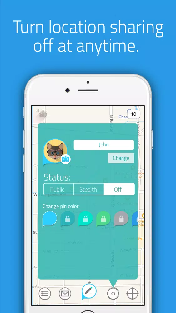 Shoutout - The Social Map Screenshots
