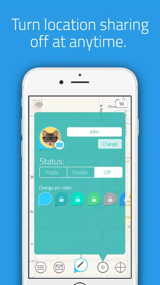 Shoutout - The Social Map स्क्रीनशॉट