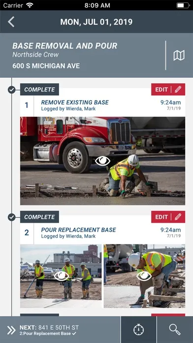 M+J Jobsite Screenshots