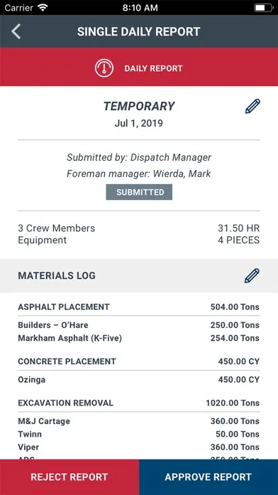 M+J Jobsite Screenshots