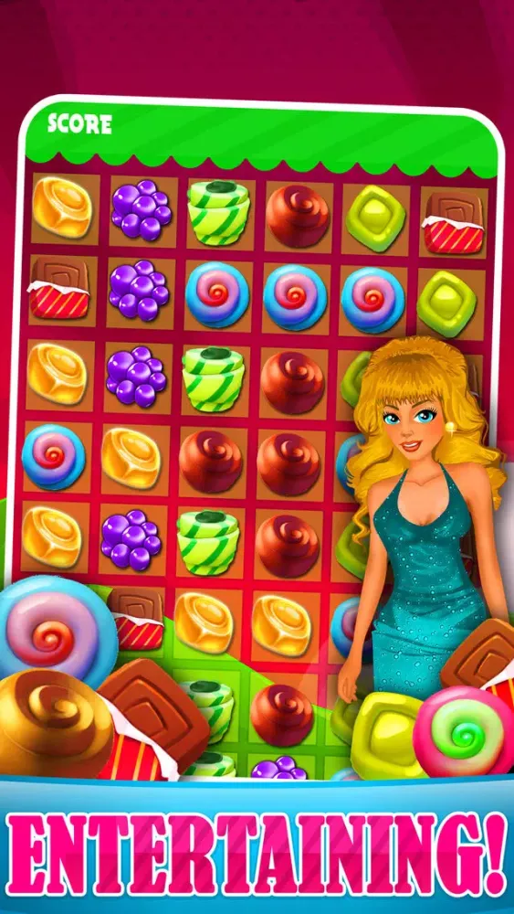 All Candy Mania Games 2015 - Soda Pop Match 3 Candies Game For Children HD FREE Screenshots