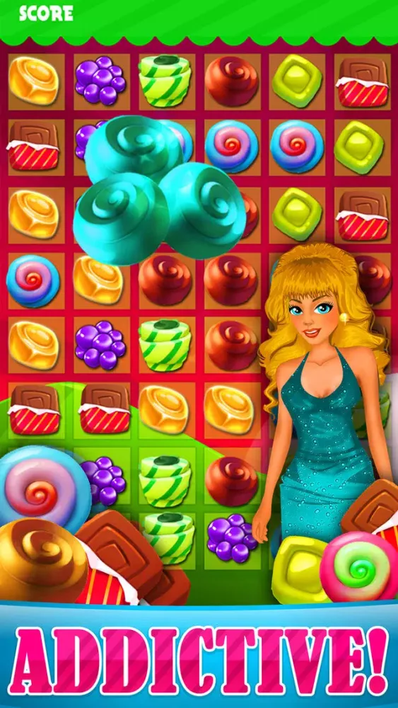 All Candy Mania Games 2015 - Soda Pop Match 3 Candies Game For Children HD FREE Screenshots