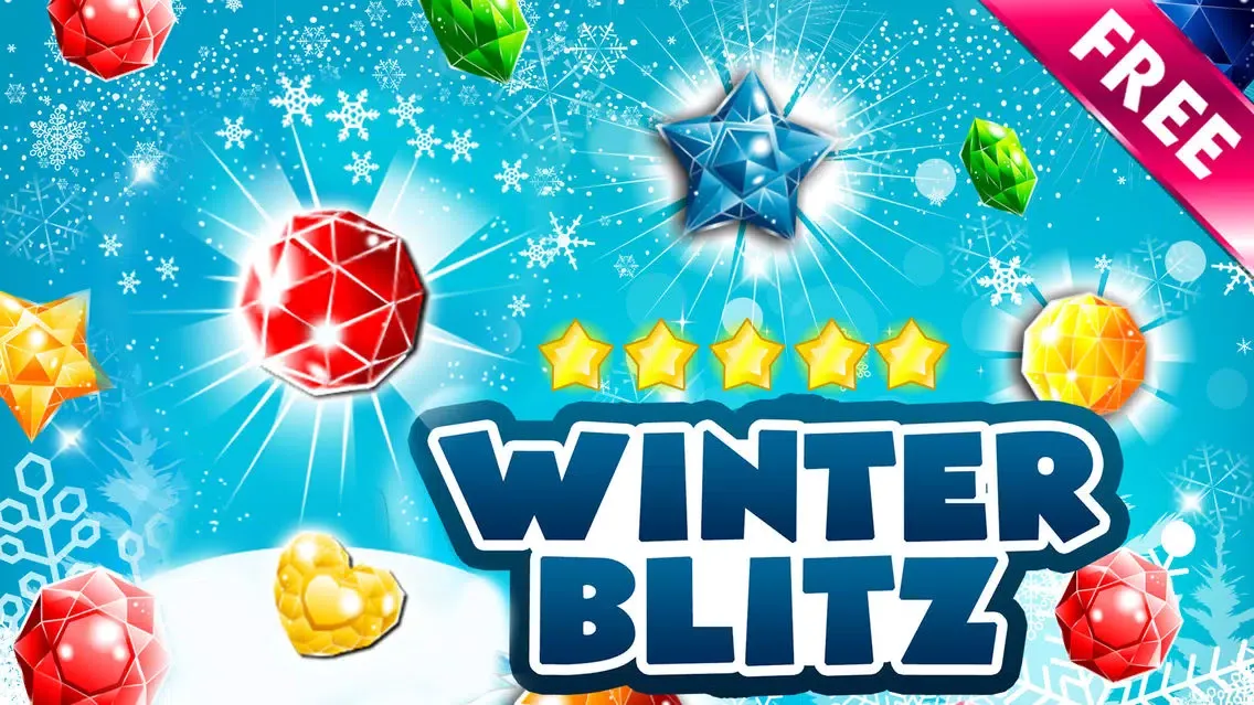 Winter Blitz Match-3 - harvest sweetest star candy-es and angry juice heroes swap free Screenshots