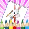 Coloring Games: Animals & Book