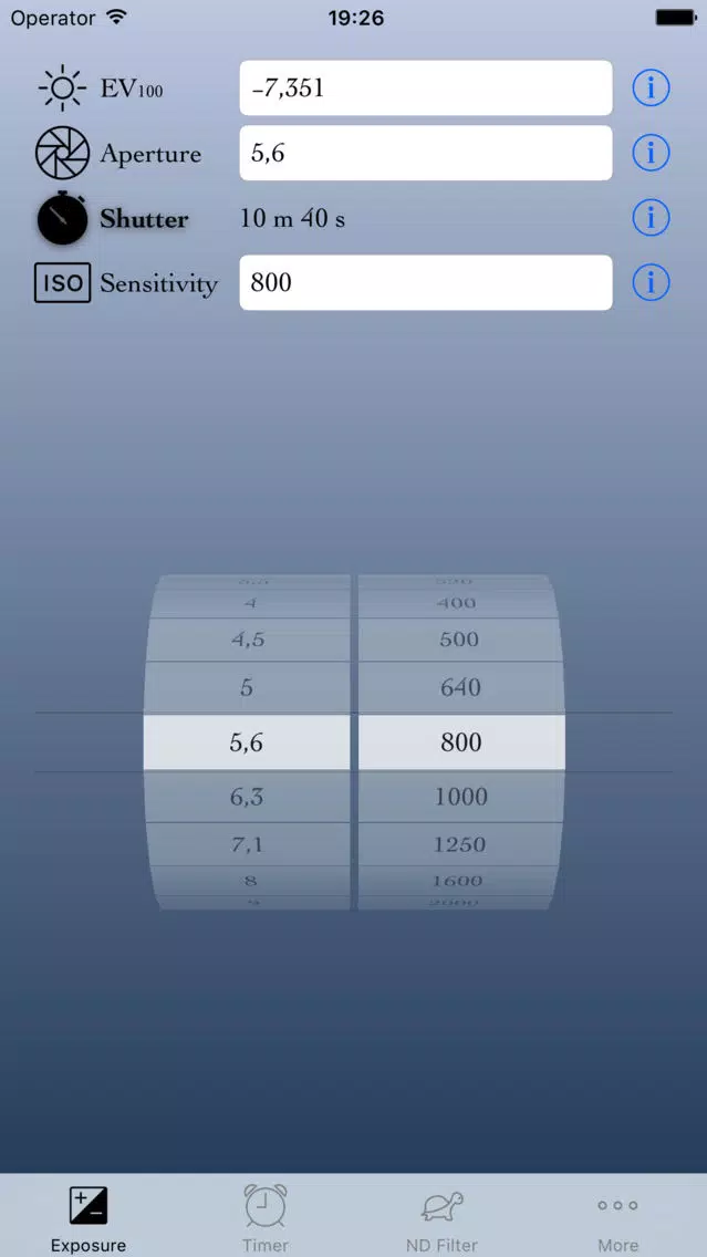 Exposure Assist Screenshots