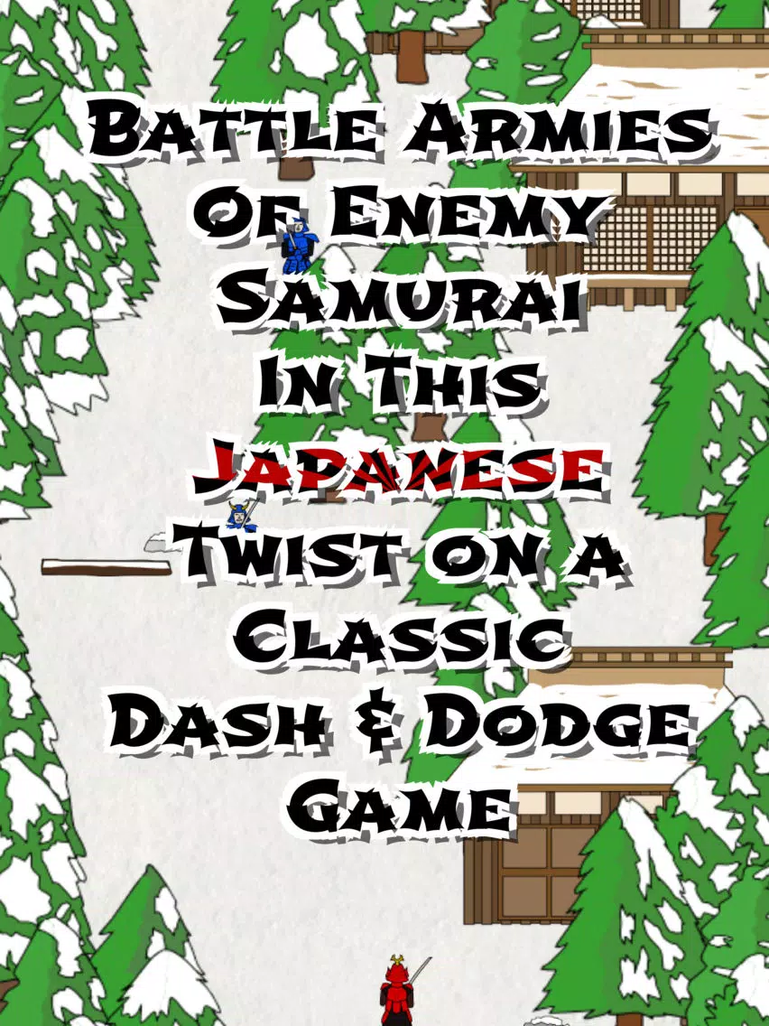 Samurai Dash - Battles in Four Seasons! iPad  스크린샷