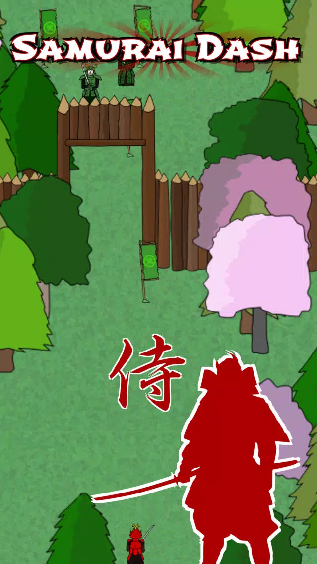 Samurai Dash - Battles in Four Seasons! 스크린샷