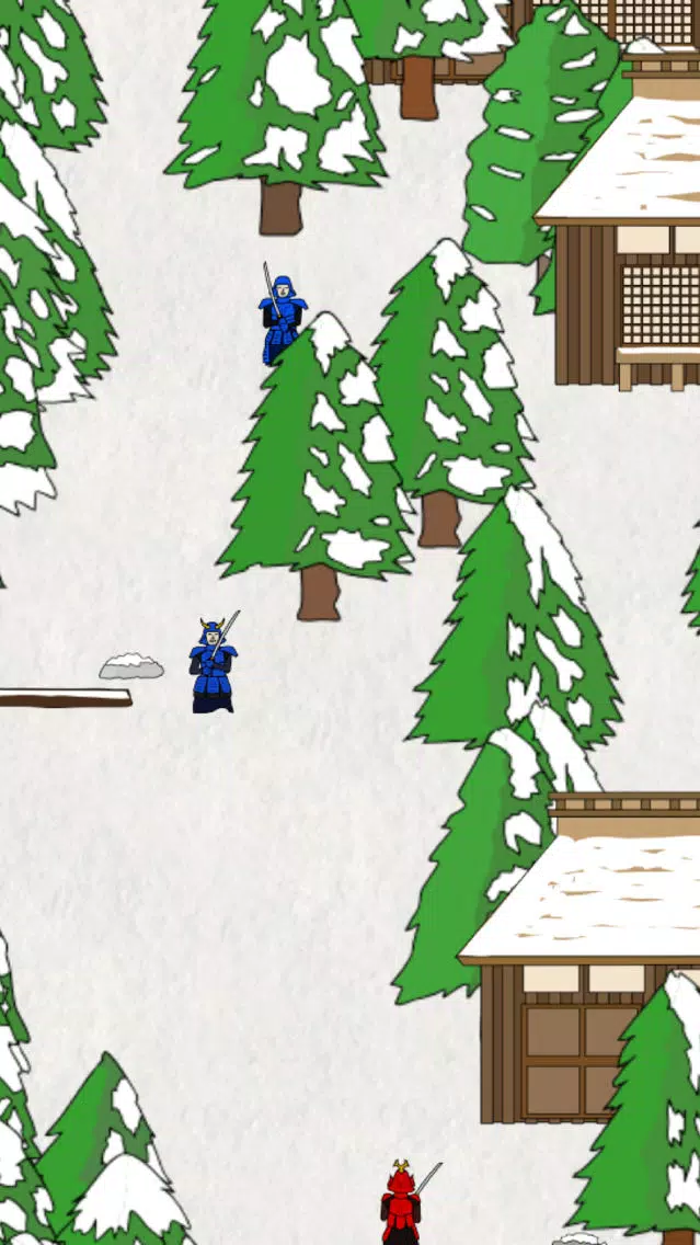 Samurai Dash - Battles in Four Seasons! 스크린샷
