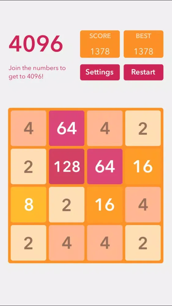 4096 Addictive New Puzzle Game For kids Girls and Boys應用截圖