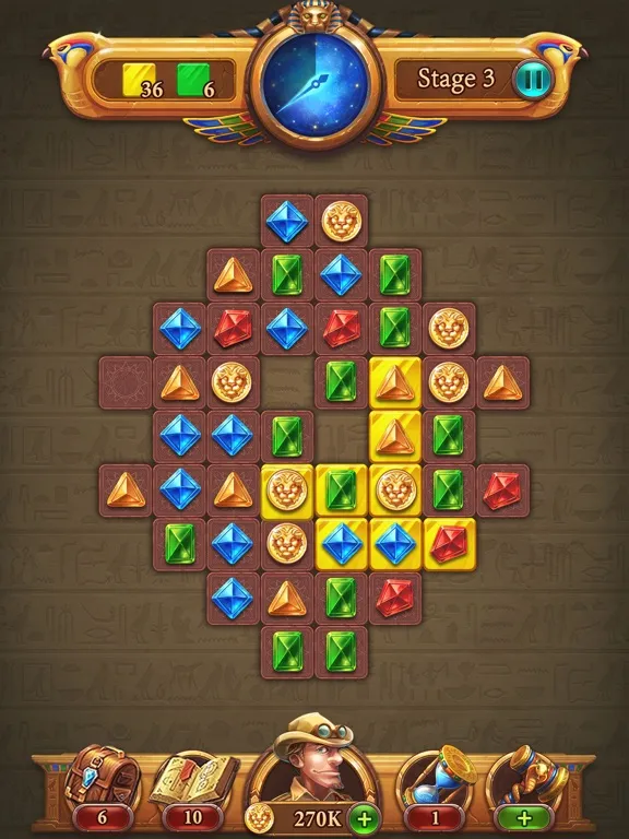 Captures d'écran de Gem Quest Super Hero iPad 
