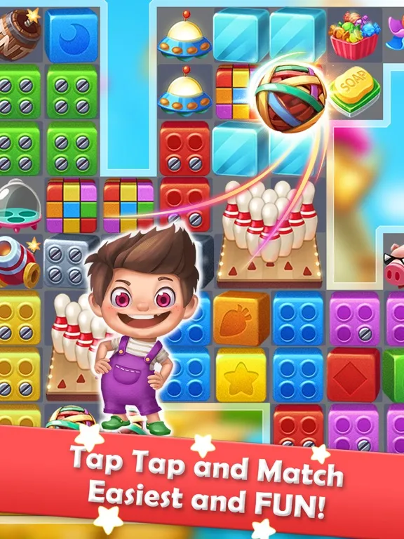 Toy Crush Blast Match 3 Games iPad  Ekran Görüntüleri