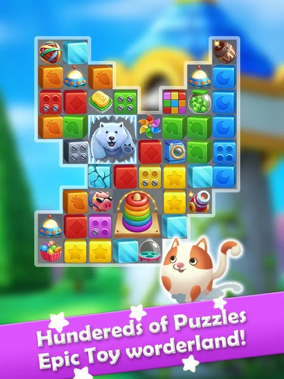 Toy Crush Blast Match 3 Games iPad  Ekran Görüntüleri