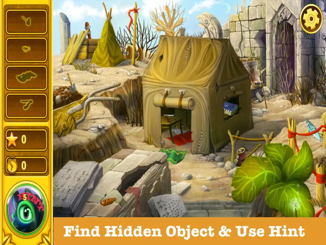 Capturas de tela do Hidden Object Desert: Find and Spot the difference iPad 