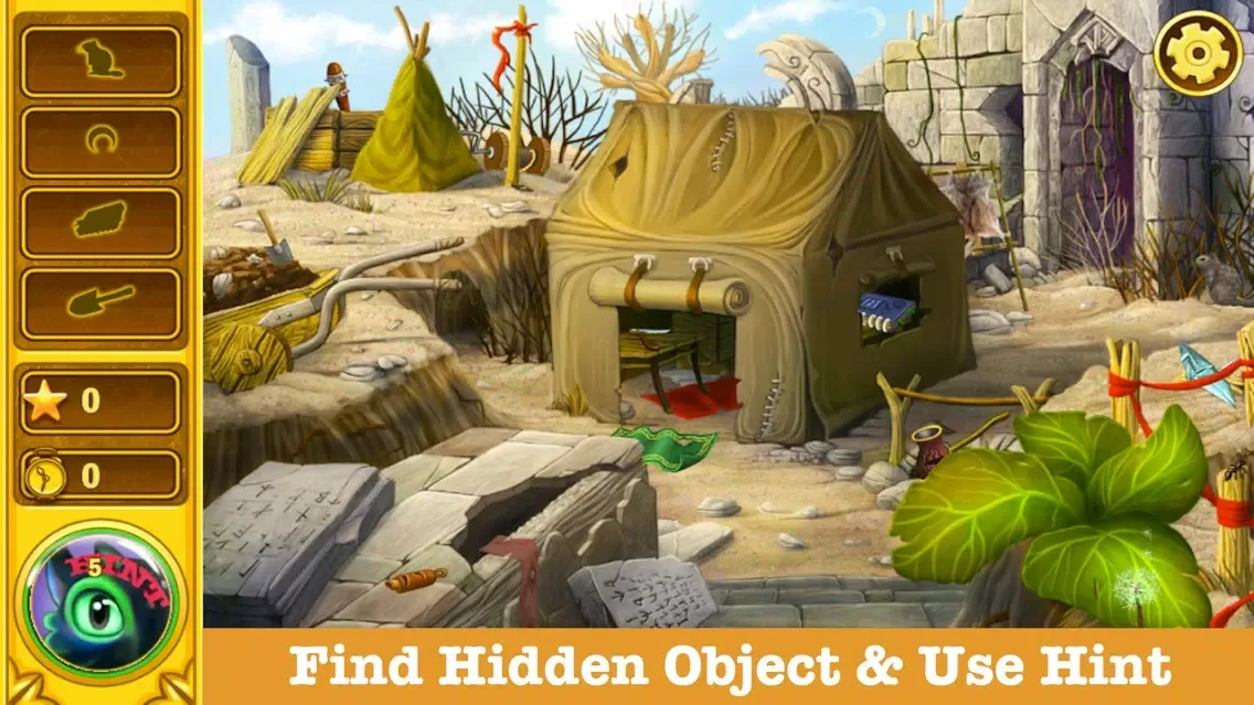 Capturas de tela do Hidden Object Desert: Find and Spot the difference