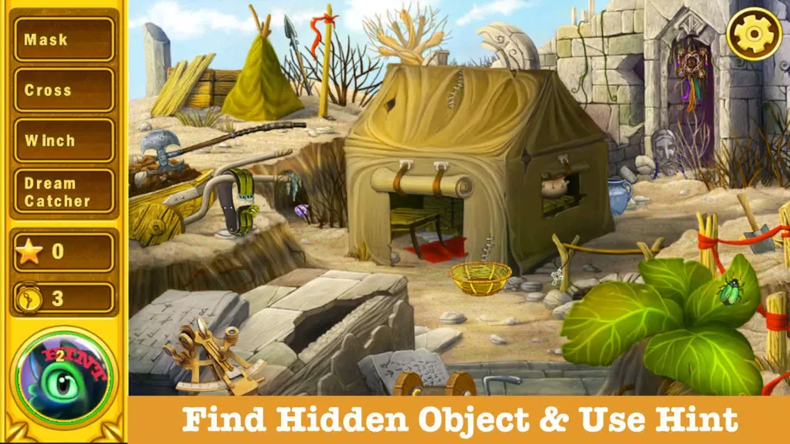 Capturas de tela do Hidden Object Desert: Find and Spot the difference