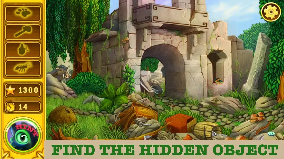 Скриншоты Hidden Object: Jungle - find hidden objects and spot the difference to solve puzzles while searching for missing objects