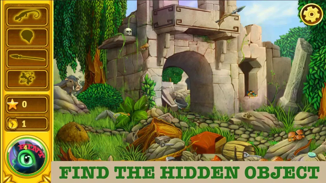Скриншоты Hidden Object: Jungle - find hidden objects and spot the difference to solve puzzles while searching for missing objects