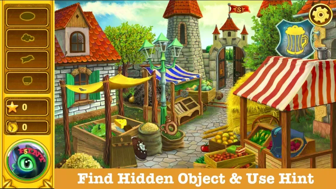 Hidden Object Market: Find and Spot the difference स्क्रीनशॉट