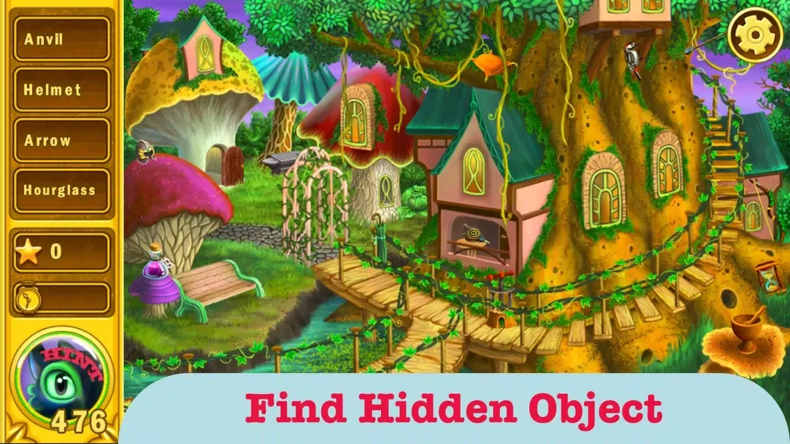 Captures d'écran de Hidden Object OutHouse: Find and Spot difference