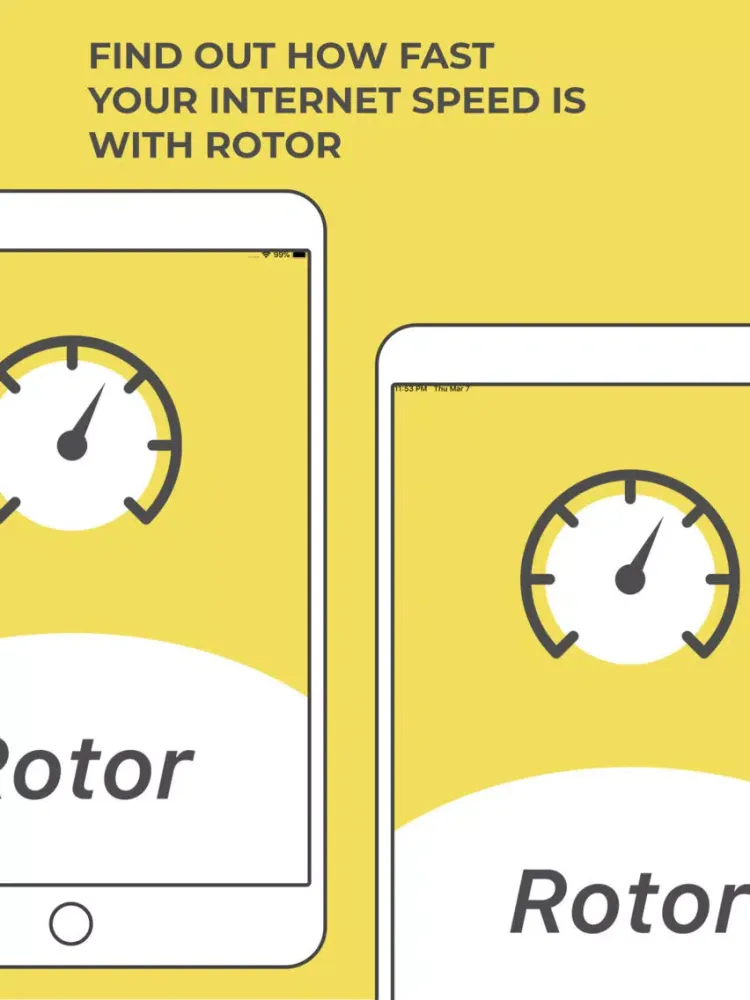 Zrzuty ekranu Rotor - Speedtest Mobile iPad 