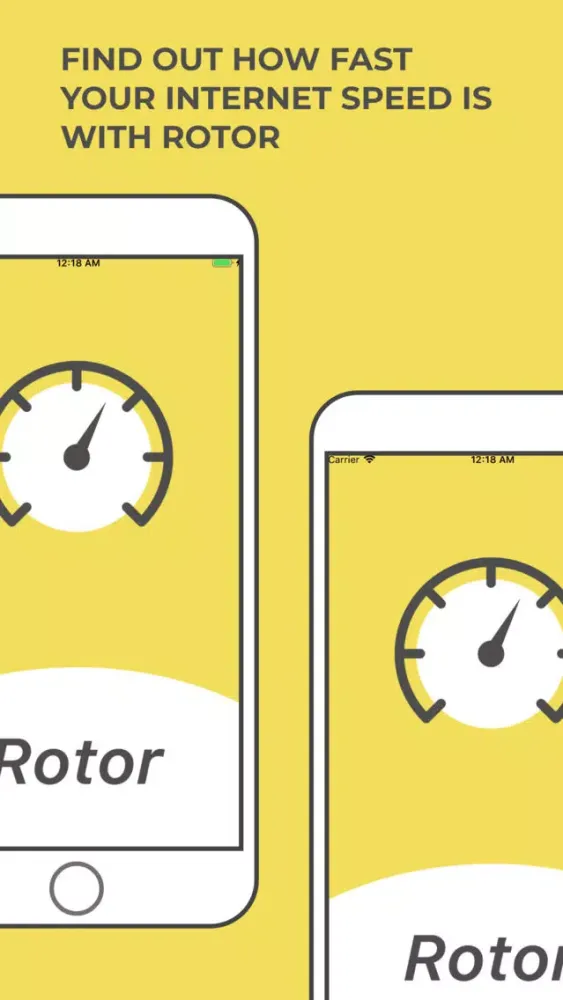 Zrzuty ekranu Rotor - Speedtest Mobile