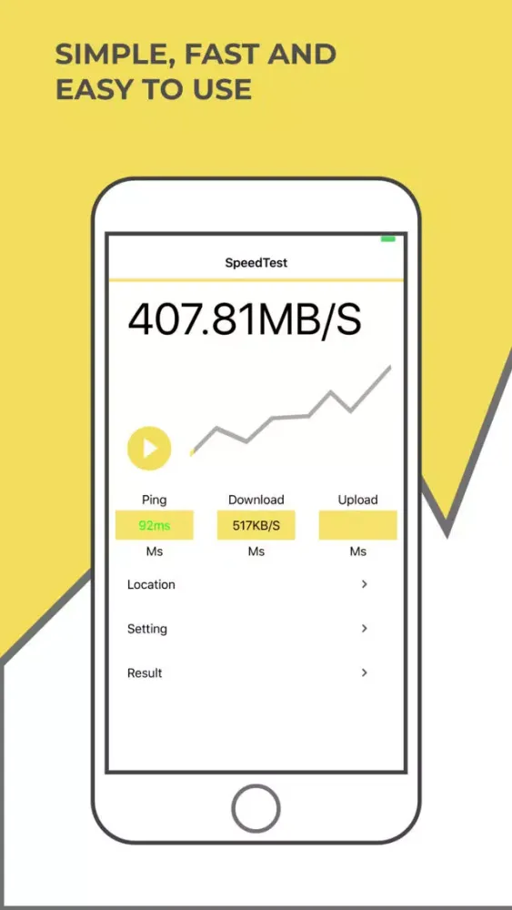 Zrzuty ekranu Rotor - Speedtest Mobile
