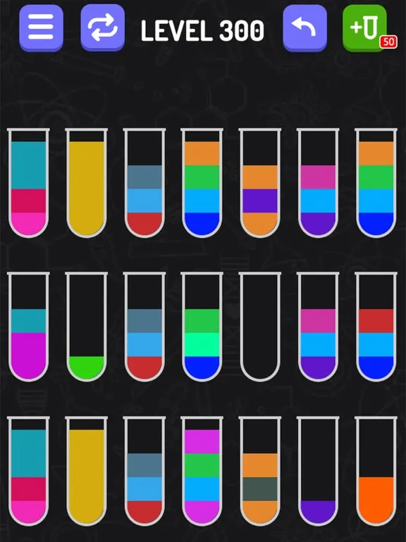 Water Sort Puzzle Pouring Game iPad  Screenshots
