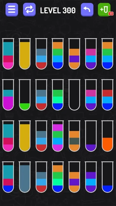 Water Sort Puzzle Pouring Game Screenshots
