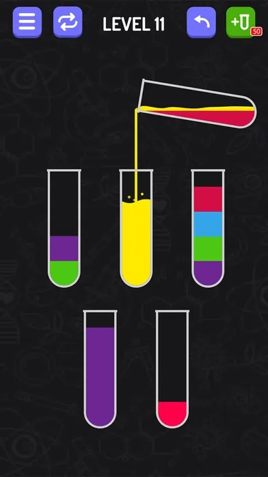 Water Sort Puzzle Pouring Game Screenshots