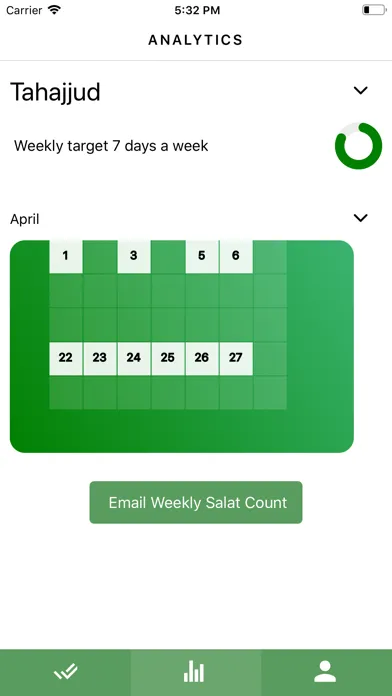 Beacon- Personal Salat Tracker Screenshots