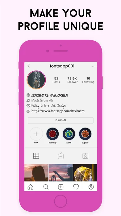 Captures d'écran de Fonts keyboard iphones app