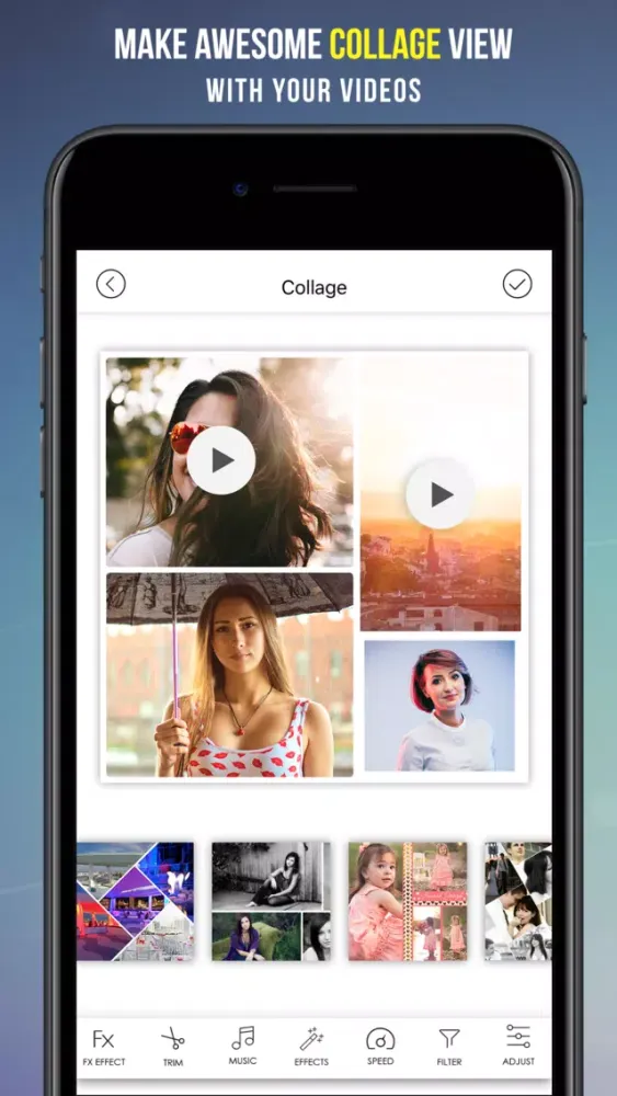 Video Editor - Collage, Mirror Screenshots