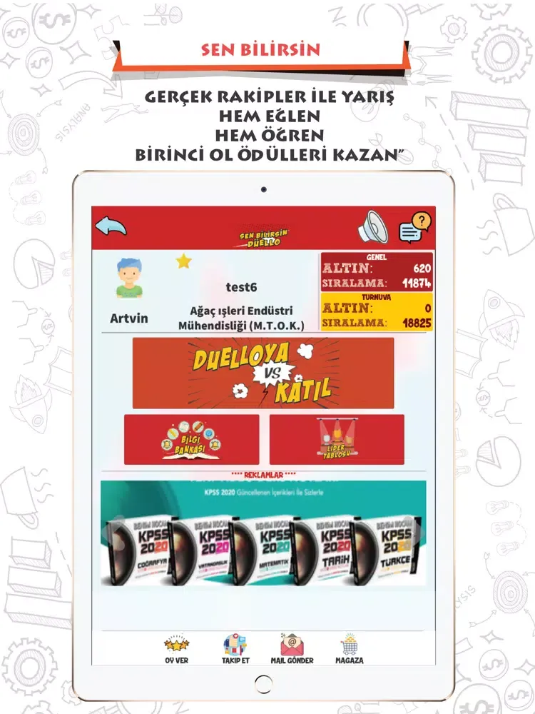 RamazanYetgin ile Sen Bilirsin iPad  스크린샷