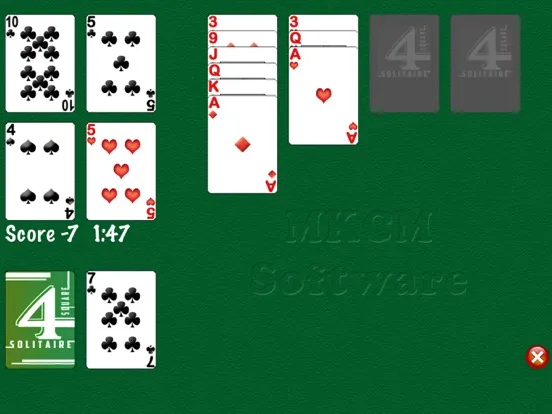 Square Solitaire iPad 應用截圖
