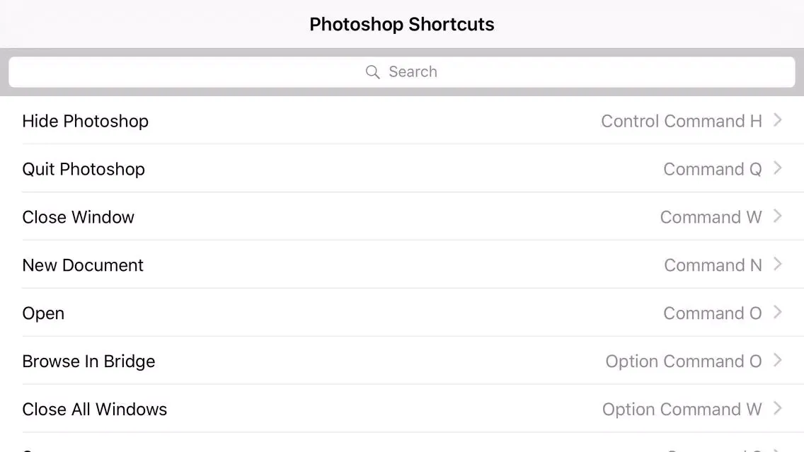 Shortcut: Photoshop Edition স্ক্রিনশট