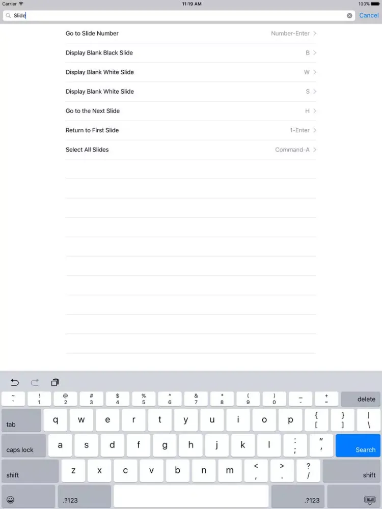 Shortcut: PowerPoint Edition iPad  Screenshots