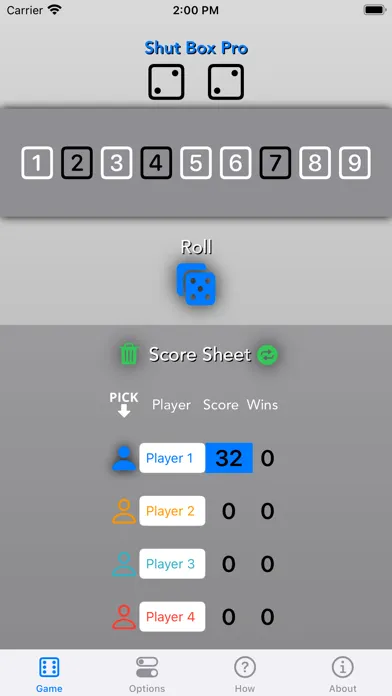 Shut Box Pro Screenshots