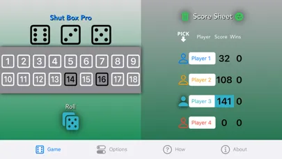 Shut Box Pro Screenshots