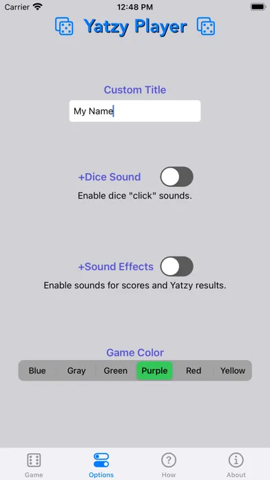 Yatzy Player স্ক্রিনশট