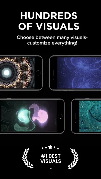 Capturas de pantalla de ZenEase: Fluids Particles Orbs