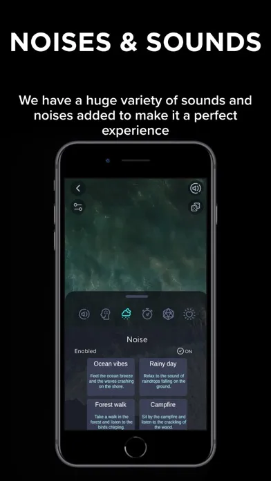 Capturas de pantalla de ZenEase: Fluids Particles Orbs