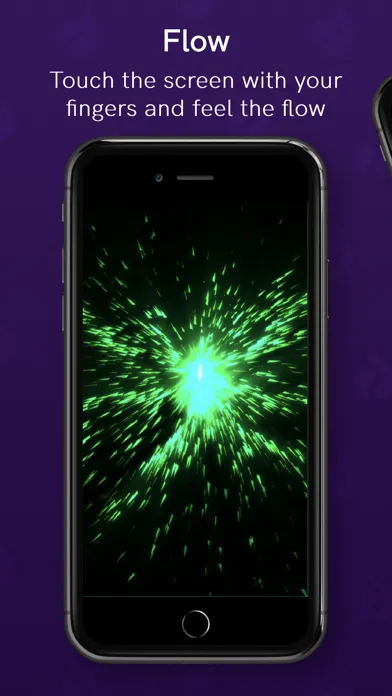 Tangkapan layar Particle Simulation - Flow Sim