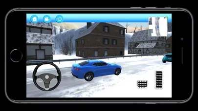 Snowy Mountain Car Drive スクリーンショット