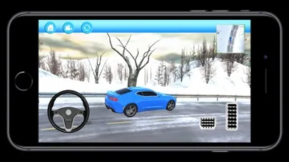 Snowy Mountain Car Drive スクリーンショット