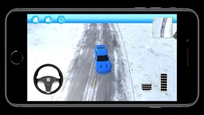 Snowy Mountain Car Drive スクリーンショット