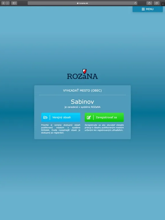 Captures d'écran de ROZaNA iPad 