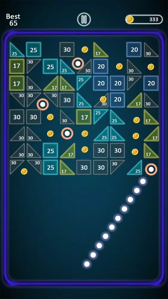 Captures d'écran de Bounce Balls Bricks Breaker