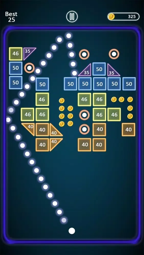 Captures d'écran de Bounce Balls Bricks Breaker
